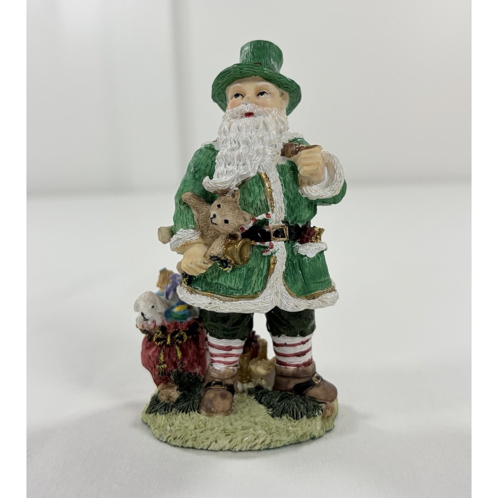 Vintage 1995 International‎ Santa Claus Collection Irish Father Christmas Decor
